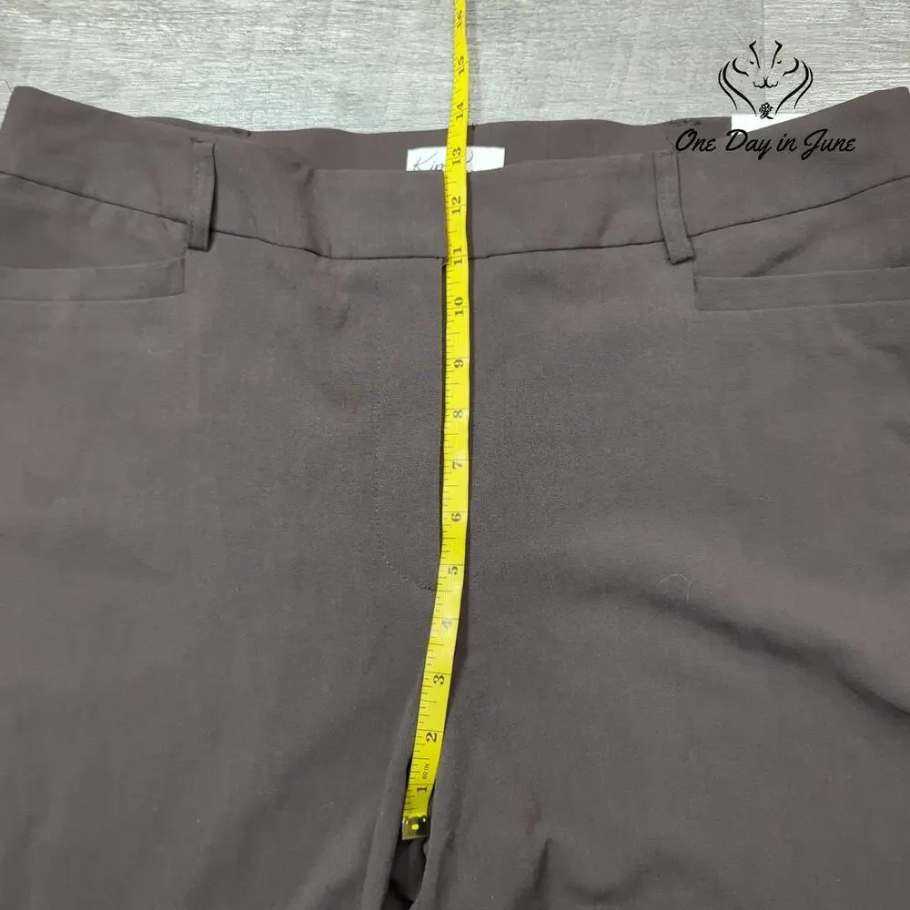 Kim Rogers Career Straight Leg Pants Size 16